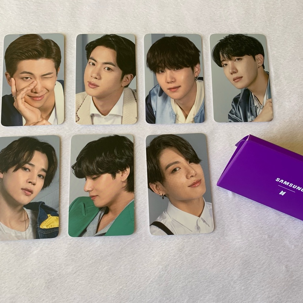 BTS Samsung 20+ Photo Cards